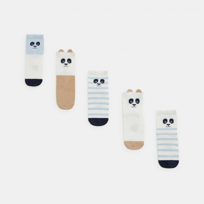 Чорапи с панда (комплект от 5 броя)