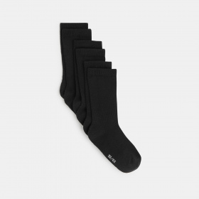 Едноцветни чорапи, комплект от 3 бр.