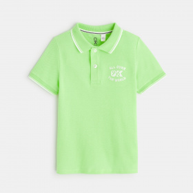 Зелена поло тениска