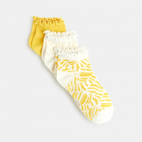 Къси чорапи с къдрици