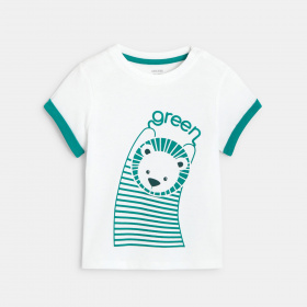 Тениска със зелено лъвче