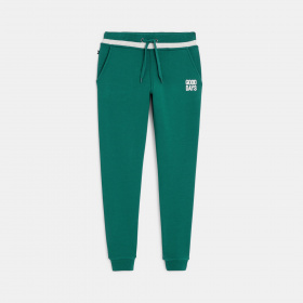 Зелени топли поларени панталони