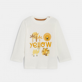 Закачлива жълта тениска