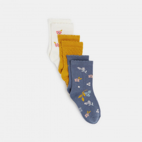 Чорапи на цветя (комплект от 3 бр.)