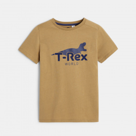 Тениска с щампа на динозавър