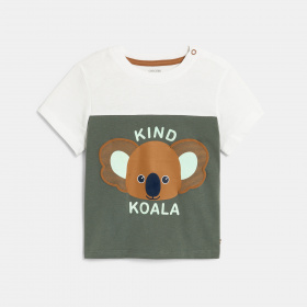 Двуцветна тениска с коала
