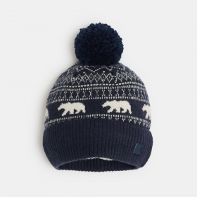 Плетена шапка с мотив на мече