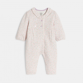 Розово гащеризон с цветя