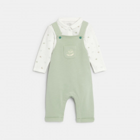 Зелен гащеризон и боди