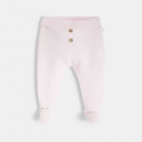 Розови плетени панталони с крачета
