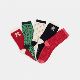 Комплект многоцветни чорапи