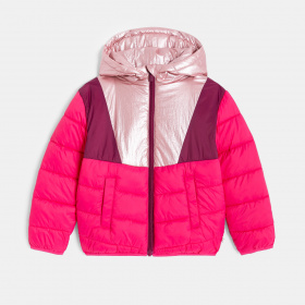 Розово пухено яке с качулка