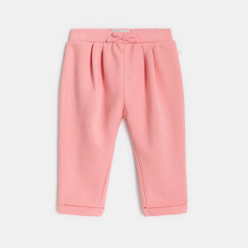 Розови панталони с висока талия