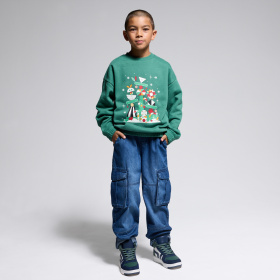 Суитшърт с щампа, Okaïdi X Maison Tangible