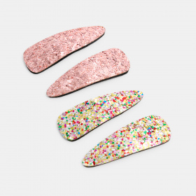 Комплект многоцветни фиби за коса