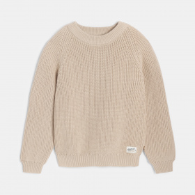 Бежов пуловер