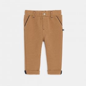 Меки кафяви памучни панталони