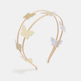 Лента за коса с пеперуди
