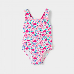 Розов бански костюм