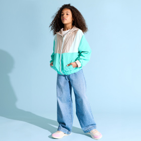 Зелено двустранно яке