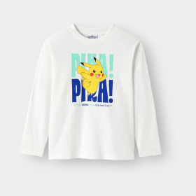 Бяла тениска Pokémon