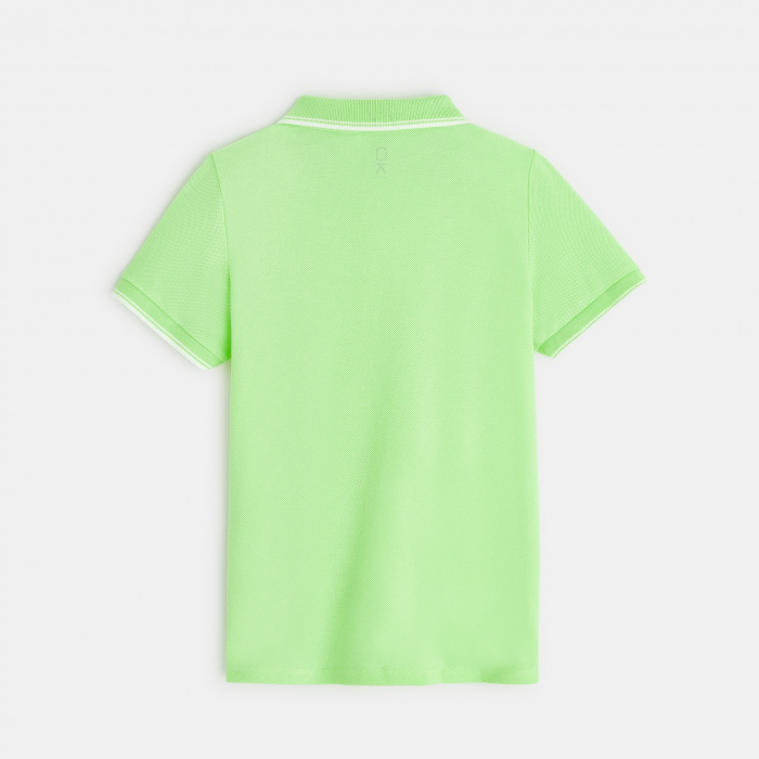 Зелена поло тениска