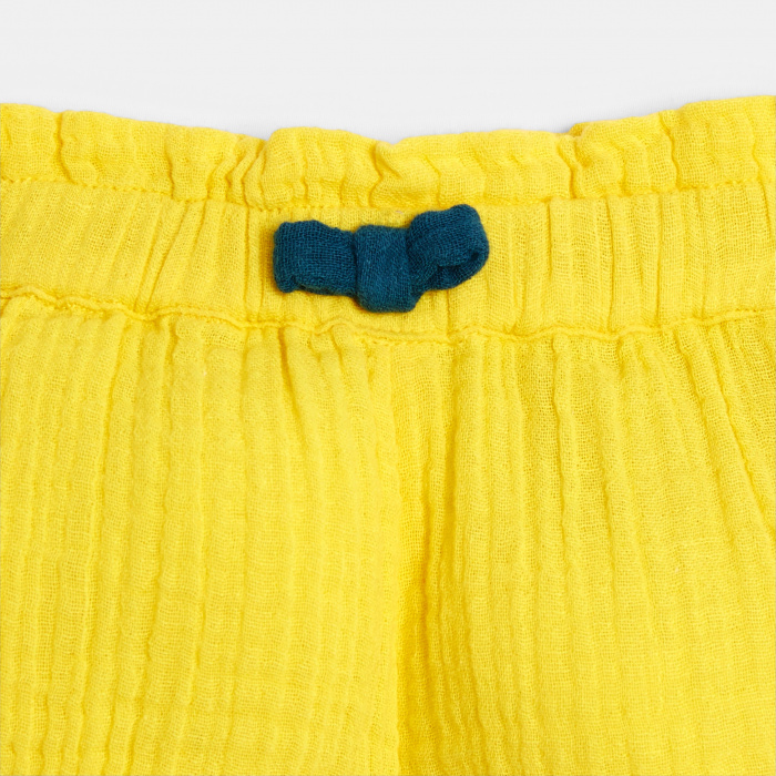 Еластични къси панталонки от памук