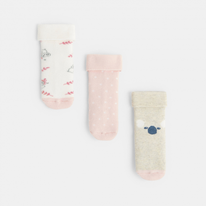 Розови чорапи (опаковка от 3 бр.)