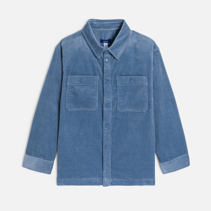 Синя кадифена риза