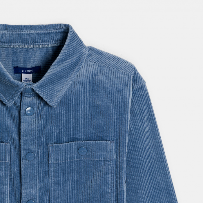 Синя кадифена риза