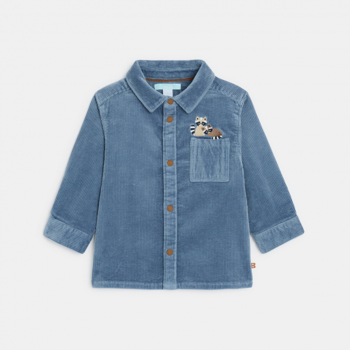 Синя кадифена риза