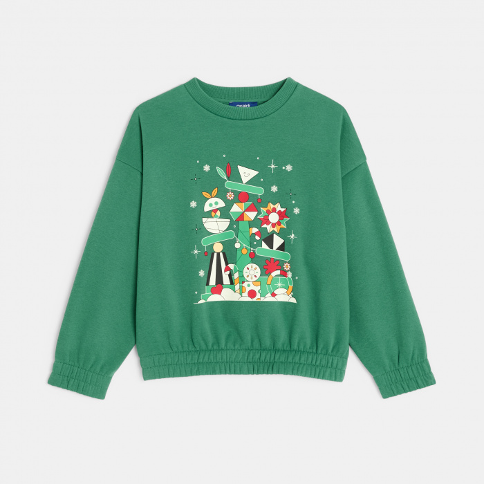 Суитшърт с щампа, Okaïdi X Maison Tangible