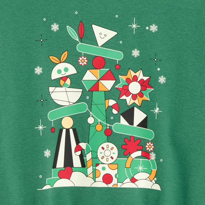 Суитшърт с щампа, Okaïdi X Maison Tangible