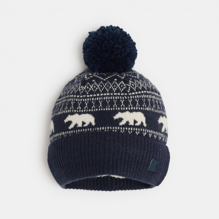 Плетена шапка с мотив на мече