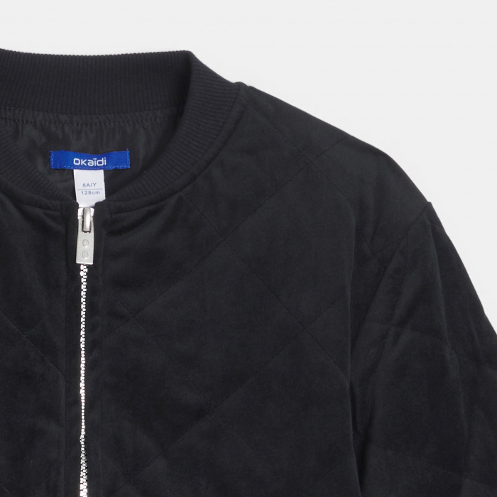 Черно кадифено яке