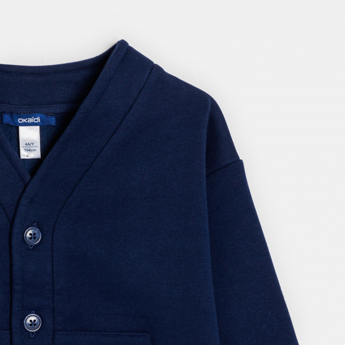 Тъмносиня жилетка