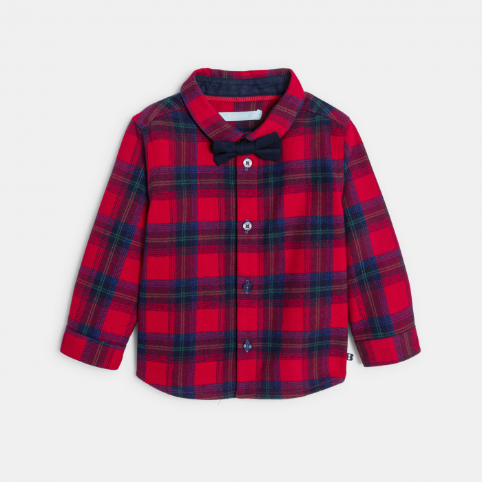 Червена карирана риза