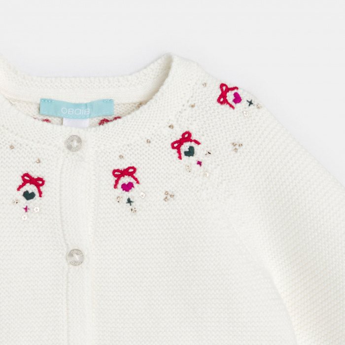 Бяла къс жилетка