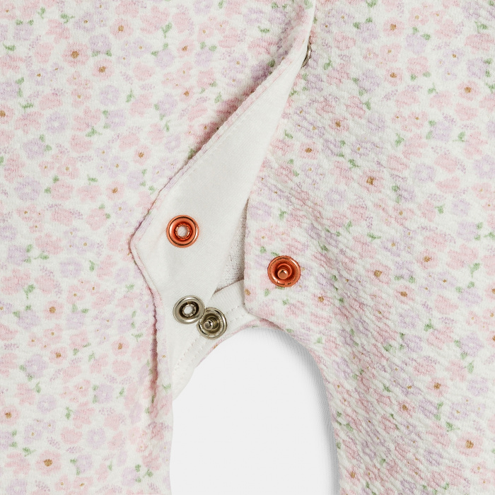 Розово гащеризон с цветя