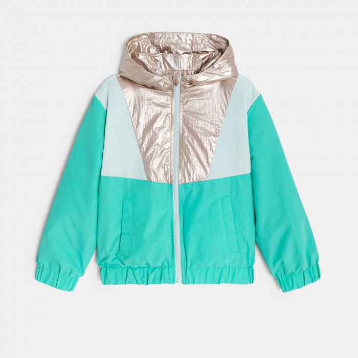 Зелено двустранно яке