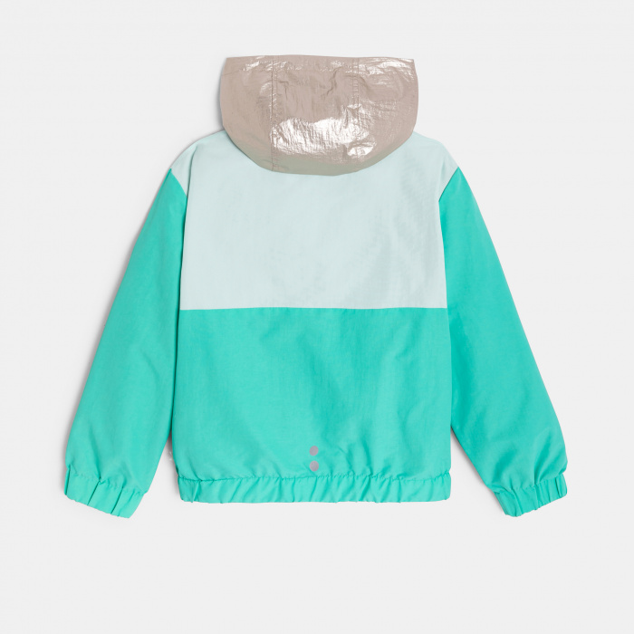 Зелено двустранно яке