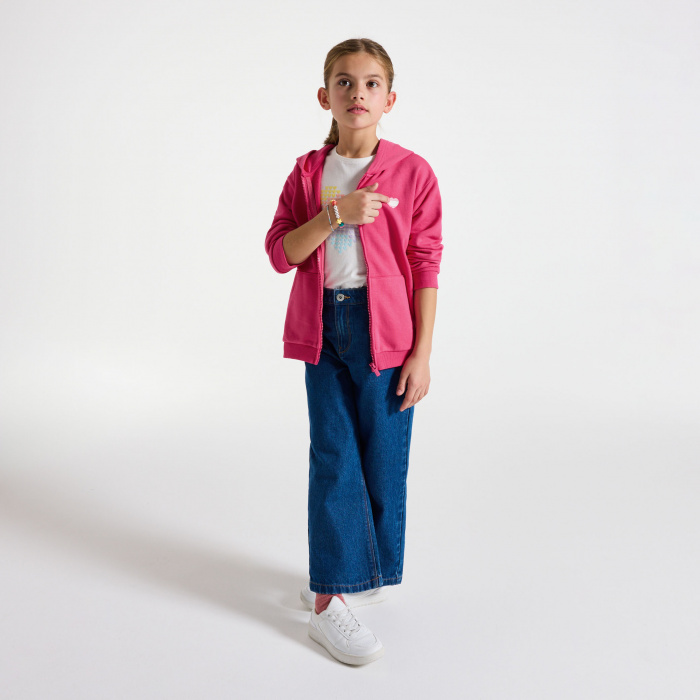 Розов суитшърт