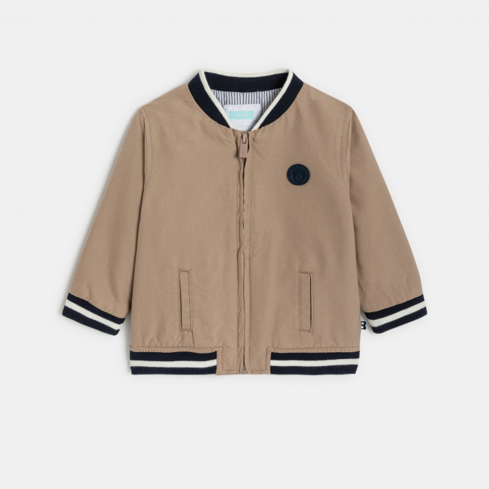 Бежово памучно яке