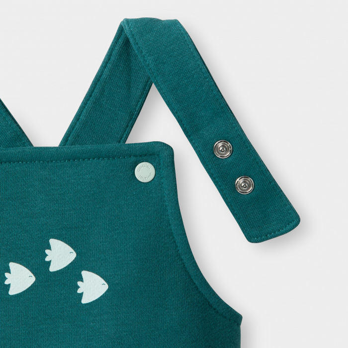 Зелен гащеризон и боди