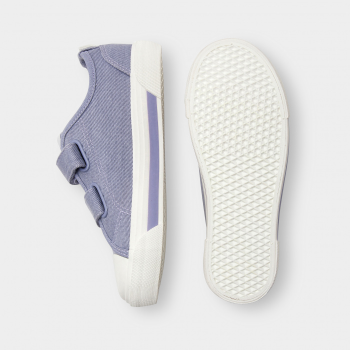 Лилави маратонки с велкро