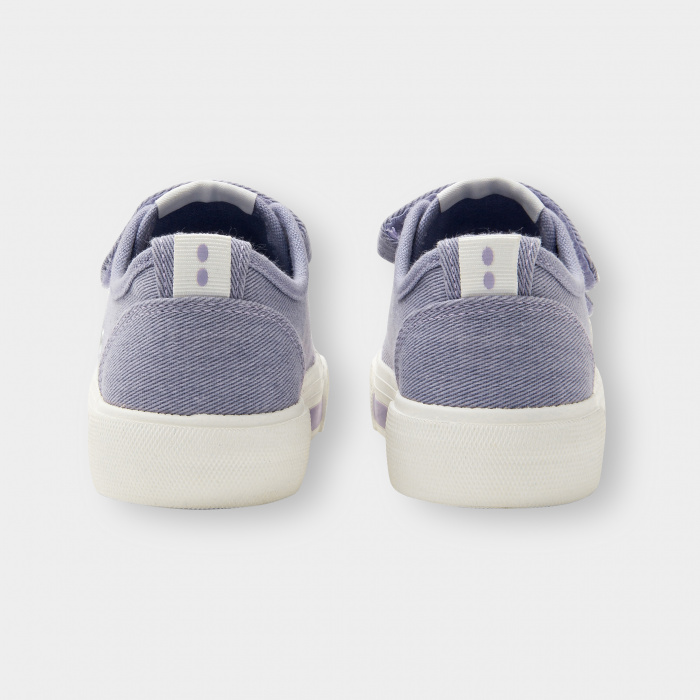 Лилави маратонки с велкро