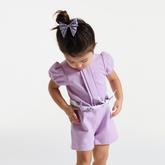 Лилав къс гащеризон