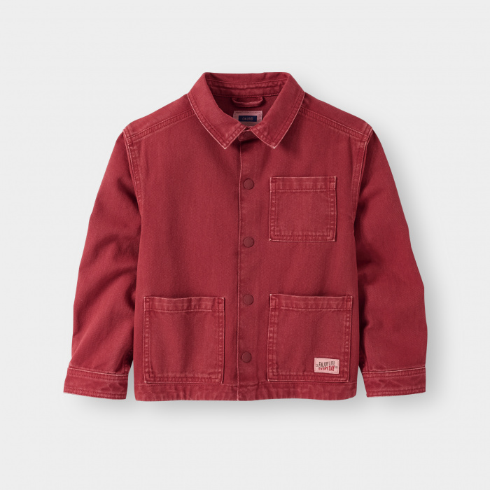 Червено яке тип риза