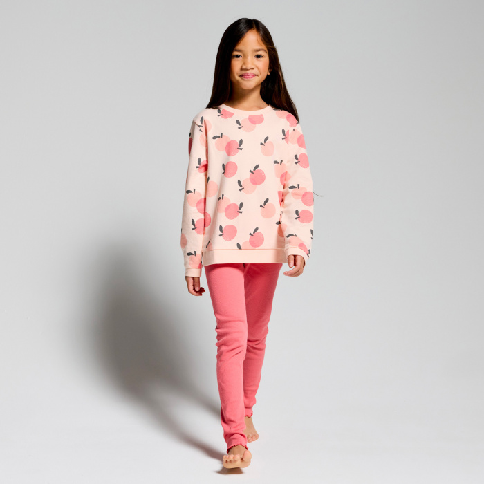 Дълга пижама с плодове