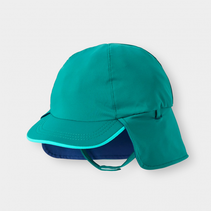 Синя слънчева шапка с UV защита